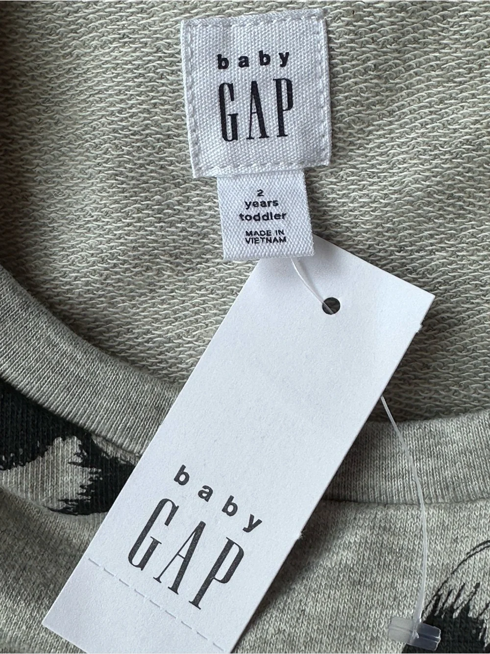 NEW Baby Gap Panda Mix-Fabric Dress size 2T
